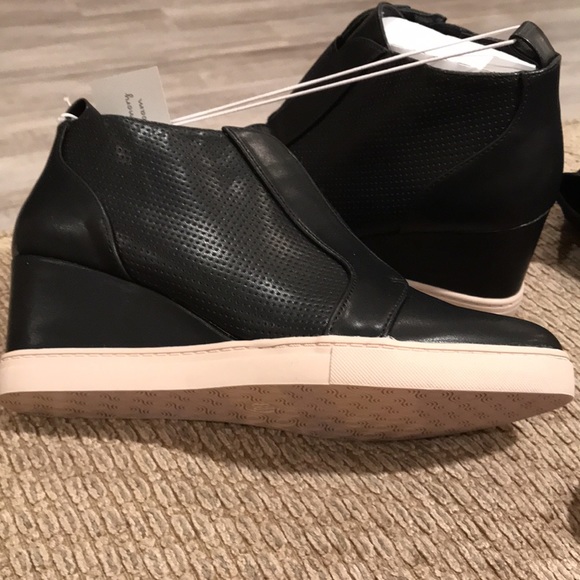 A new day wedge sneakers 8.5 new black/kolie - Picture 6 of 6